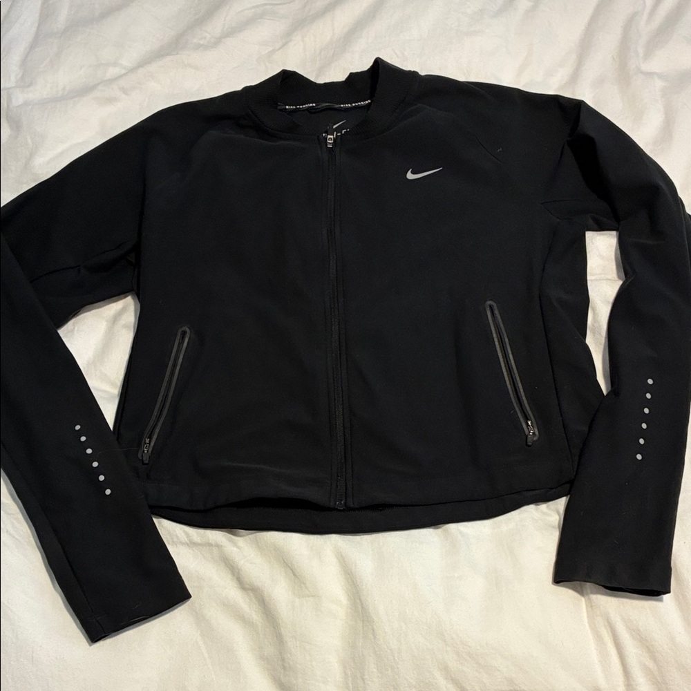 Nike Women's Black Bomber Jacket